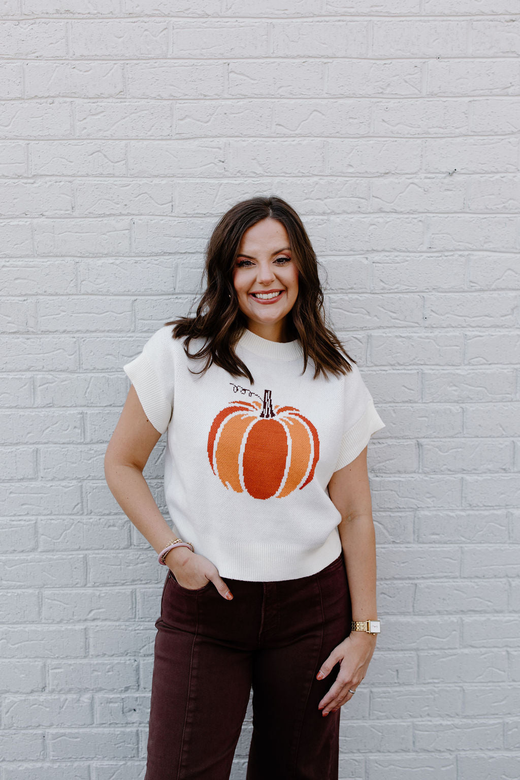 Pumpkin Season Sweater Top