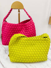Load image into Gallery viewer, Kaia Woven Purse - Lemon

