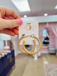 Wrapped Wire Metal Hoop