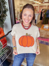 Load image into Gallery viewer, Pumpkin Sweater Top
