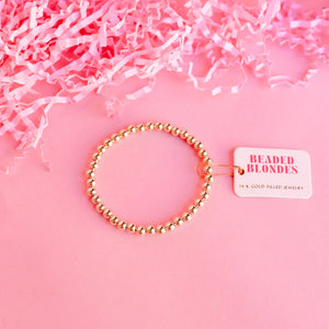 BB - 5mm beaded bracelet