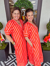 Load image into Gallery viewer, KARLIE Stripe Signature Maxi Dress
