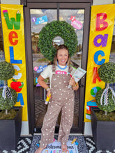 Load image into Gallery viewer, Polka Dot Overalls
