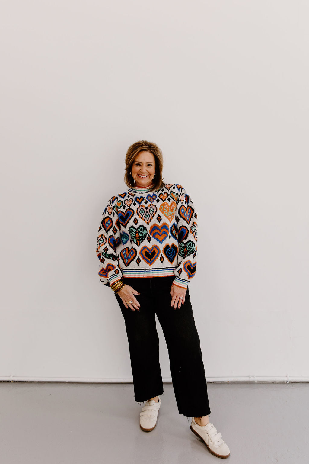 Vivian Sweater - Black Multi