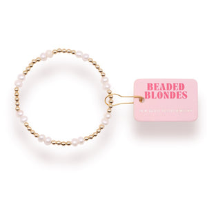 BB - coastal pearl bracelet