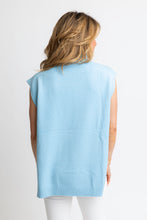 Load image into Gallery viewer, KARLIE HiLo Turtleneck Sweater - Blue
