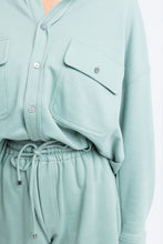 Load image into Gallery viewer, KARLIE French Terry Shorts - Green
