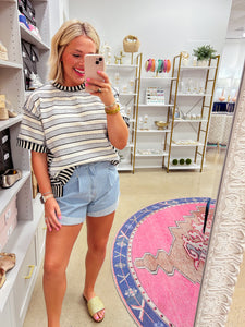 Liv Denim Shorts - Light Wash