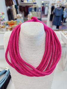 Slub 8-Strand Necklace