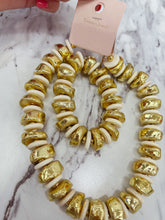 Load image into Gallery viewer, Golden Grove Cream Necklace
