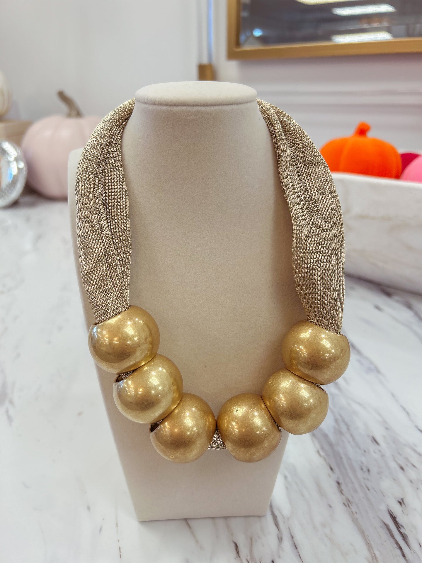 Bold Ball Necklace
