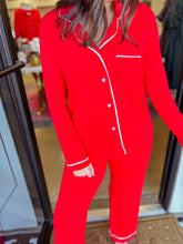 Load image into Gallery viewer, Santa Scuba Pj Set - Red
