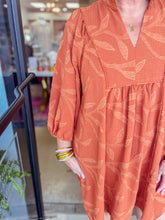 Load image into Gallery viewer, Carla Dress Rust - Plus Size
