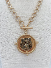 Load image into Gallery viewer, Tiger Head Medallion Necklace
