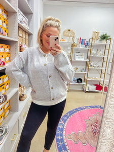 Everyday Gray Cardigan