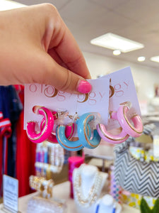 Color Coated Acrylic Hoops