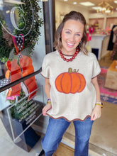 Load image into Gallery viewer, Pumpkin Sweater Top

