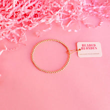 Load image into Gallery viewer, BB - 3mm beaded bracelet
