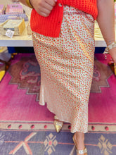 Load image into Gallery viewer, Kinney Midi Skirt - Orange
