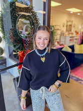 Load image into Gallery viewer, Brooke Sweater - Black
