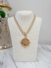 Load image into Gallery viewer, Gamecock Head Medallion Necklace
