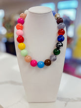 Load image into Gallery viewer, Colorblock Acrylic Beaded Necklace
