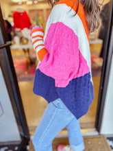 Load image into Gallery viewer, Colorblock Knit Sweater
