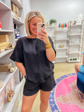 Load image into Gallery viewer, Chelsea Short Set - Black
