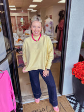 Load image into Gallery viewer, Luxe Buttery Soft Sweater - Yellow
