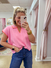 Load image into Gallery viewer, Poppy Sweater Top - Pink
