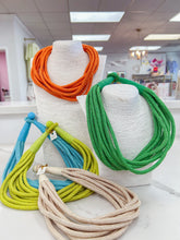 Load image into Gallery viewer, Slub 8-Strand Necklace
