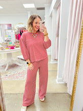 Load image into Gallery viewer, Cozy Striped Knit Set
