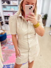 Load image into Gallery viewer, KARLIE Pleather Dress
