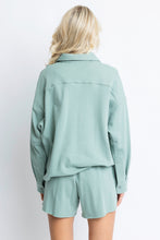Load image into Gallery viewer, KARLIE French Terry Shorts - Green
