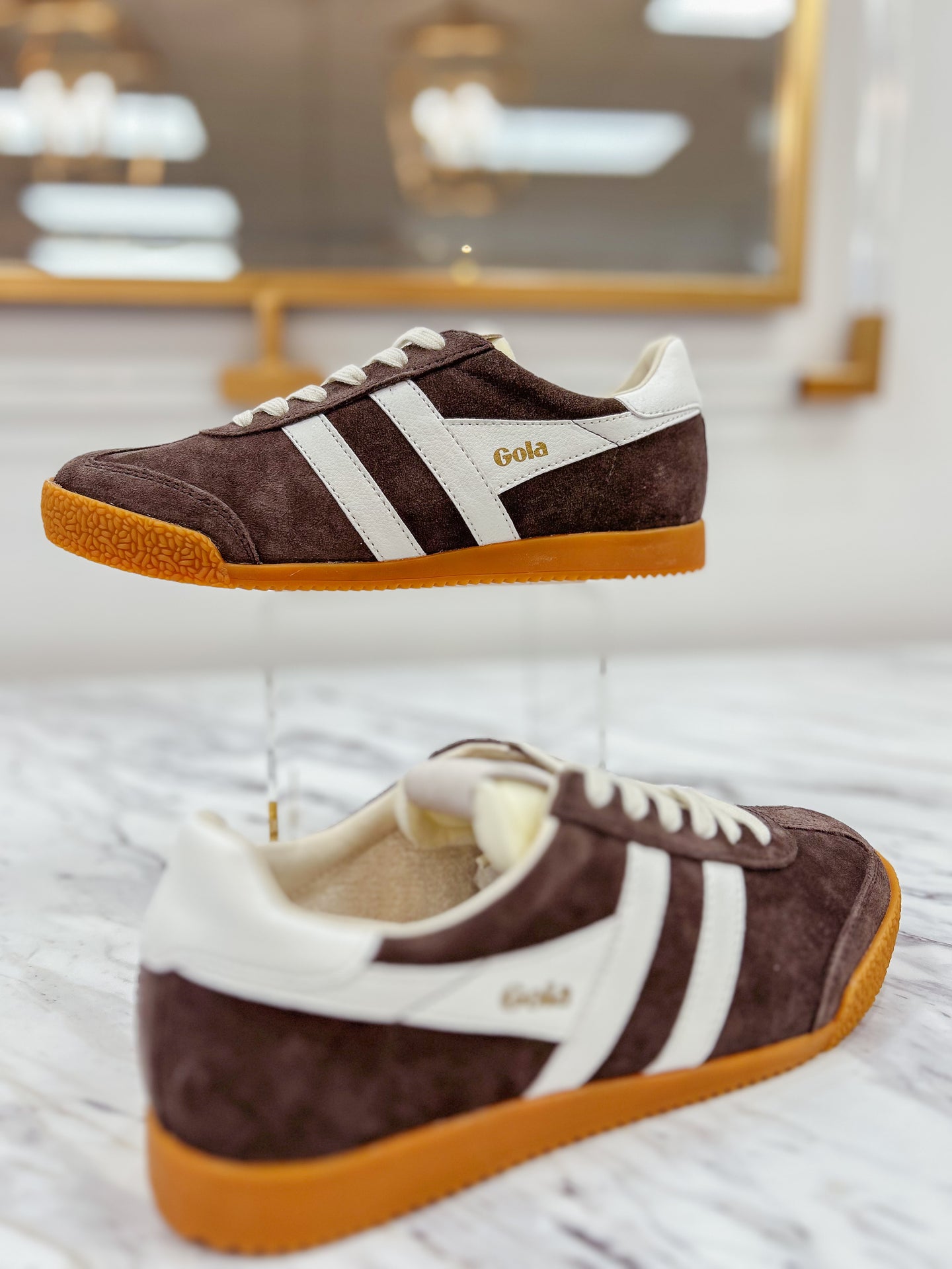 GOLA Elan Mocha/White Sneaker