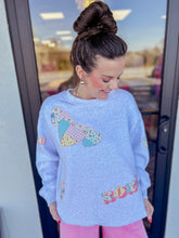 Load image into Gallery viewer, Patchwork XOXO Pullover
