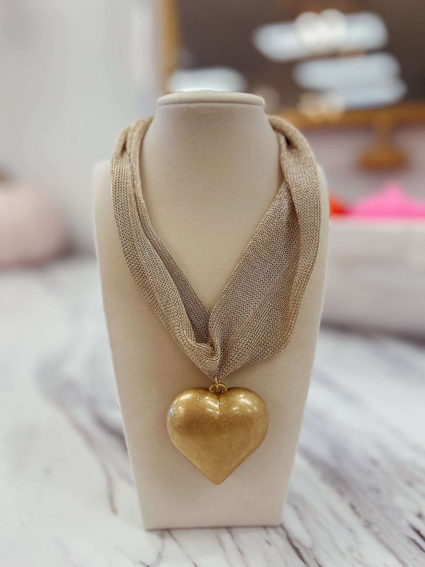 Bold Heart Necklace