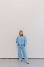 Load image into Gallery viewer, Round Neck Lounge Set - Blue
