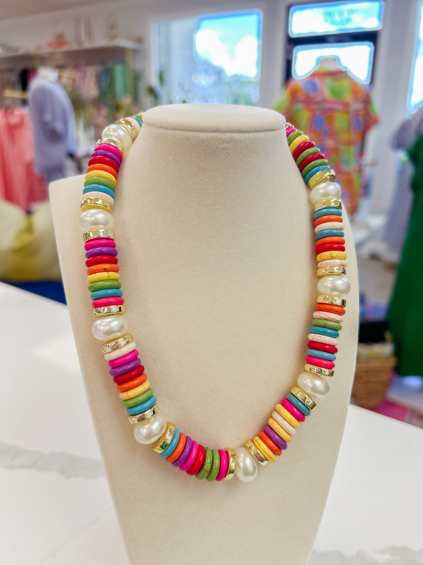 Oh Joy Beaded Necklace