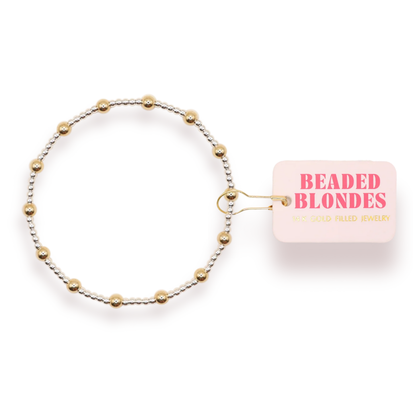 BB June Bracelet Silver with Gold