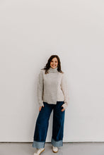 Load image into Gallery viewer, Colorblock Turtle Neck Sweater
