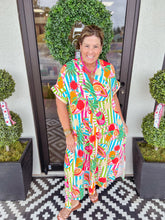 Load image into Gallery viewer, KARLIE Island Fruit Gauze Maxi
