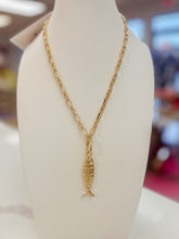 Load image into Gallery viewer, Fish Pendant Necklace
