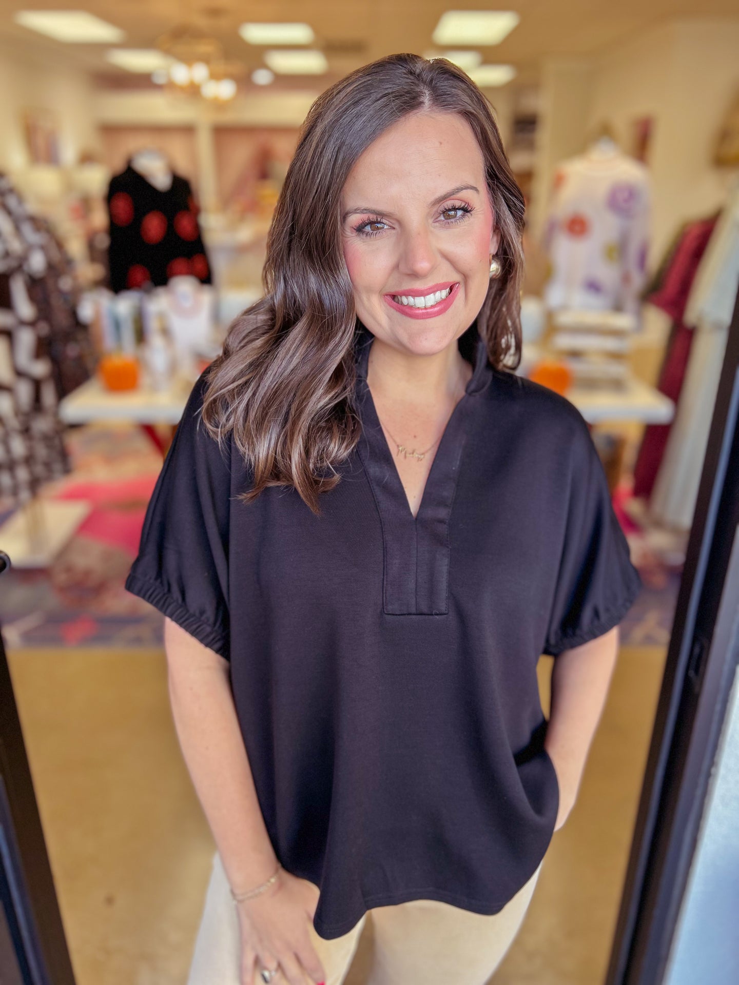 Janee Top - Black
