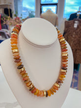 Load image into Gallery viewer, Wide Bead Stone Necklaces
