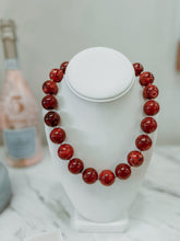 Load image into Gallery viewer, Marble Gold-Bead Necklace
