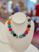 Load image into Gallery viewer, Molly Square Beaded Necklace

