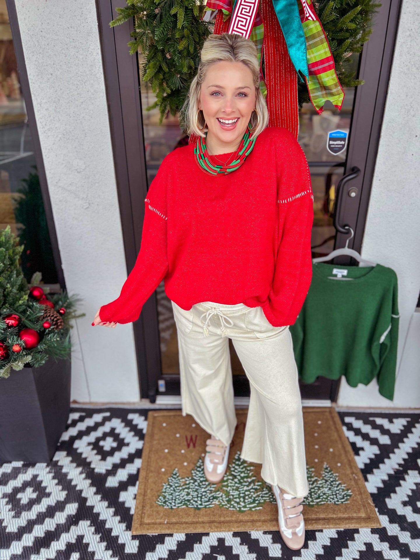 Amber Sweater - Pepperberry