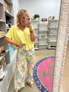 Jamie Cardigan - Lemon