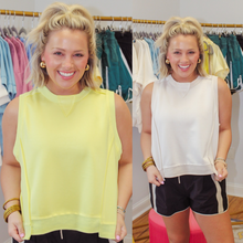 Load image into Gallery viewer, Luxe Knit Crew Neck Tank
